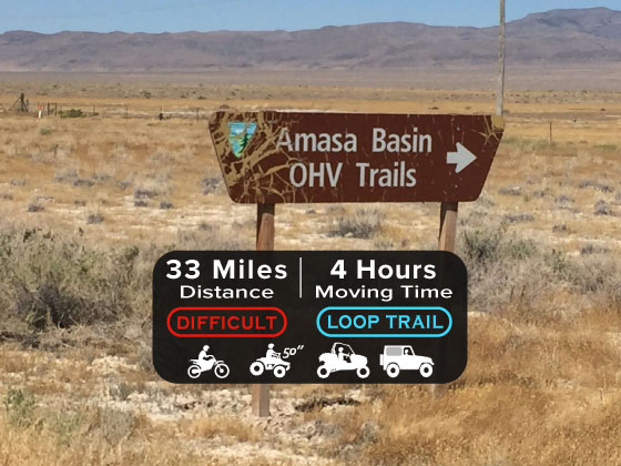 Amasa Basin OHV Trail info