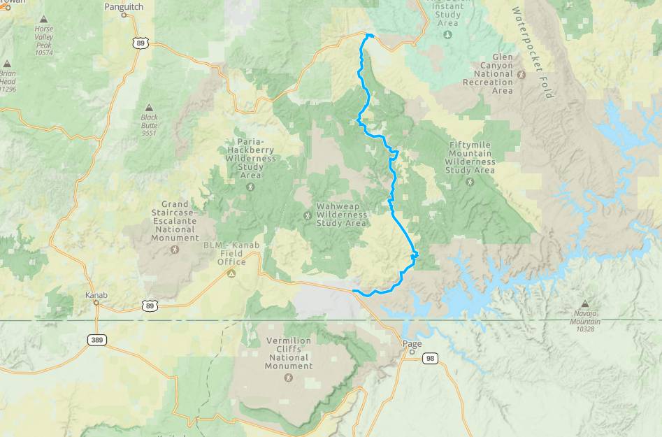 Big Water To Escalante Trail 2024 Outsiders Utah