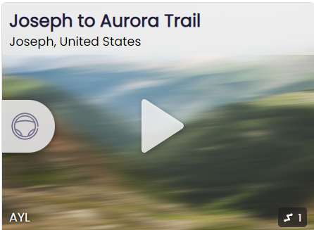 Joseph To Aurora Trail flyover