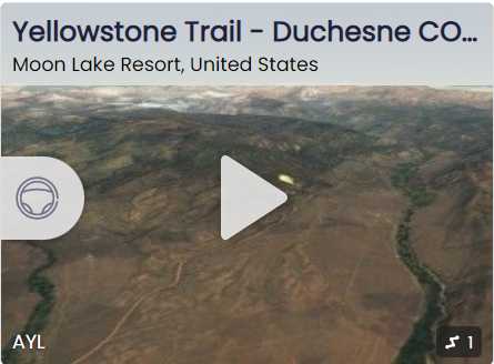Yellowstone Trail flyover