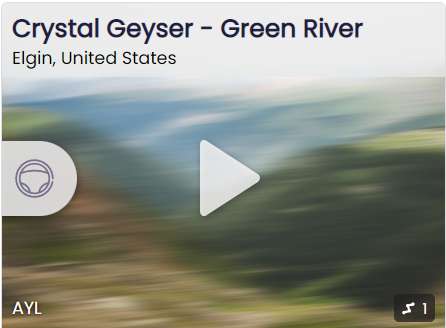 Crystal Geyser flyover cc