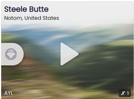 Steele Butte flyover